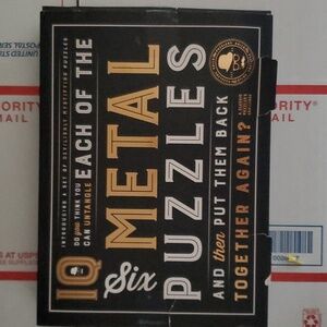 Brain Drain Puzzle Games Heavy Metal Twist Apart Office Party Gift